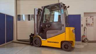 Wózki widłowe używane JUNGHEINRICH EFG 430k G180-310ZT ELEKTRO VIERRADFRONTSTAPLER (13053158)