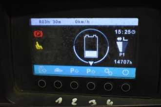 Wózki widłowe używane JUNGHEINRICH EFG 535 k /56279/ ELEKTRO VIERRADFRONTSTAPLER (13001144)