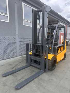 Wózki widłowe używane JUNGHEINRICH EFG 550 Baujahr 2010/ Stunden 20000 / Ohne Akku ELEKTRO VIERRADFRONTSTAPLER (13001084)