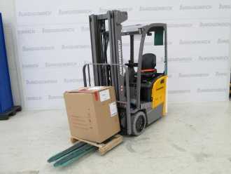 Wózki widłowe używane JUNGHEINRICH EFG BA 113 G+E 115-500 DZ ELEKTRO VIERRADFRONTSTAPLER (13003497) backdrop