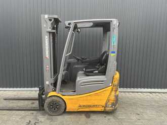 Wózki widłowe używane JUNGHEINRICH EFG213 ELEKTRO DREIRADFRONTSTAPLER (12949043)
