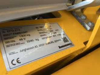 Wózki widłowe używane JUNGHEINRICH EFG213 ELEKTRO DREIRADFRONTSTAPLER (12949043)