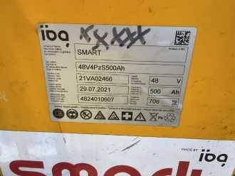 Wózki widłowe używane JUNGHEINRICH EFG213 ELEKTRO DREIRADFRONTSTAPLER (12949043)