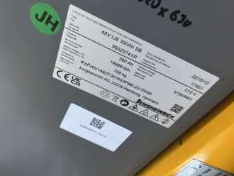 Wózki widłowe używane JUNGHEINRICH EFG213 ELEKTRO DREIRADFRONTSTAPLER (13018864)