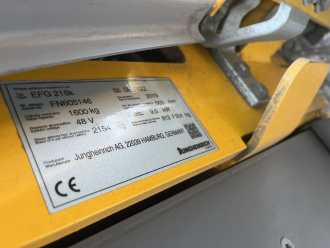 Wózki widłowe używane JUNGHEINRICH EFG216k ELEKTRO DREIRADFRONTSTAPLER (13023790)