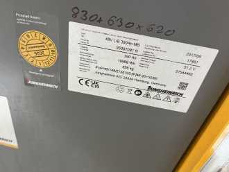 Wózki widłowe używane JUNGHEINRICH EFG216k ELEKTRO DREIRADFRONTSTAPLER (13023790)