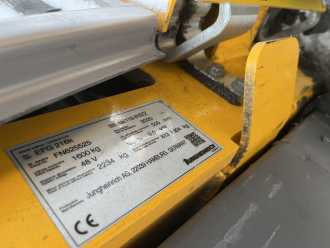 Wózki widłowe używane JUNGHEINRICH EFG216k ELEKTRO DREIRADFRONTSTAPLER (13023793)