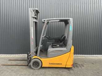 Wózki widłowe używane JUNGHEINRICH EFG216k ELEKTRO DREIRADFRONTSTAPLER (13036285)