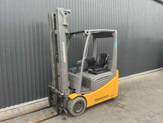 Wózki widłowe używane JUNGHEINRICH EFG216k ELEKTRO DREIRADFRONTSTAPLER (13036286) backdrop