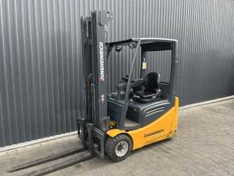 Wózki widłowe używane JUNGHEINRICH EFG218k ELEKTRO DREIRADFRONTSTAPLER (13036281) backdrop