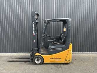 Wózki widłowe używane JUNGHEINRICH EFG218k ELEKTRO DREIRADFRONTSTAPLER (13036281)