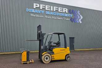 Wózki widłowe używane JUNGHEINRICH EFG535 ELEKTRO VIERRADFRONTSTAPLER (13021333)