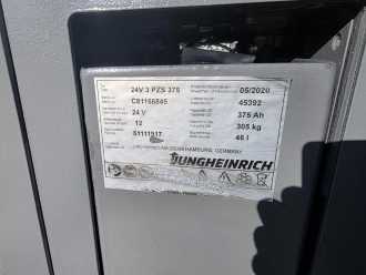 Wózki widłowe używane JUNGHEINRICH EJC214 ELEKTRO HOCHHUBWAGENDEICHSEL (13072159)