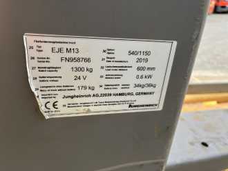 Wózki widłowe używane JUNGHEINRICH EJEM13 ELEKTRO NIEDERHUBWAGENDEICHSEL (12946345)