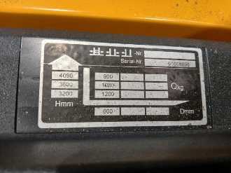 Wózki widłowe używane JUNGHEINRICH ERC 212z LI KP 115 409 DZ ELEKTRO HOCHHUBWAGENFAHRERSTAND (13065896)