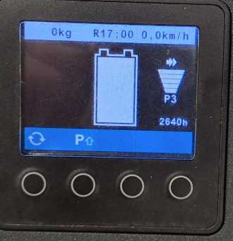 Wózki widłowe używane JUNGHEINRICH ERC 214 KP 115-430 DZ ELEKTRO HOCHHUBWAGENFAHRERSTAND (12930824)