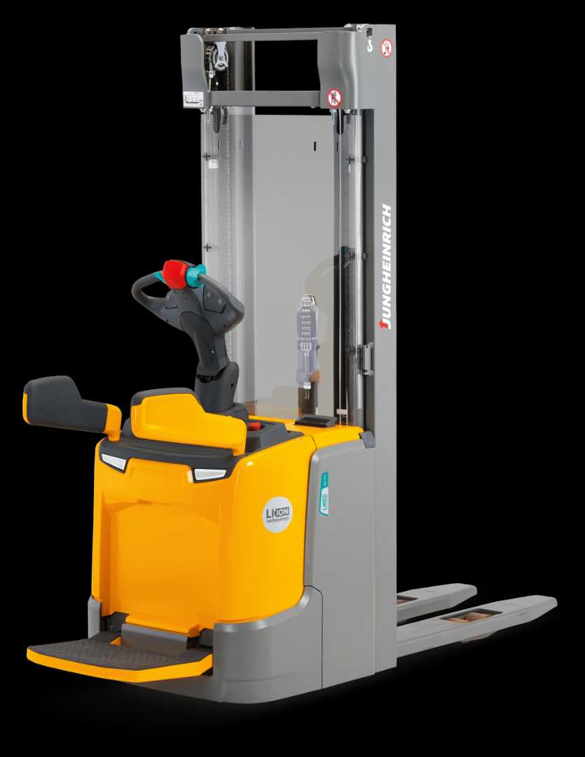 Wózki widłowe używane JUNGHEINRICH ERC 220 ZT 354 Li-Ion ELEKTRO HOCHHUBWAGENFAHRERSTAND (13059394)