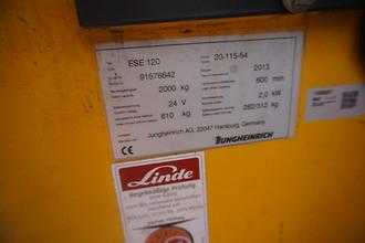 Wózki widłowe używane JUNGHEINRICH ESE 120 - 2013er ELEKTRO NIEDERHUBWAGENFAHRERSITZ (12969597)