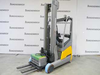 Wózki widłowe używane JUNGHEINRICH ETV 216i 710DZ Li-Ion ELEKTRO SCHUBMASTSTAPLER (13071493) backdrop