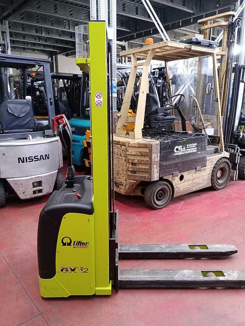 Wózki widłowe używane LIFTER GX 12/29 ELEKTRO VIERRADFRONTSTAPLER (13021293)