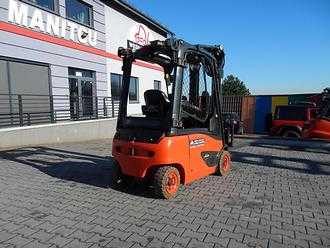 Wózki widłowe używane LINDE E16P-02 Triplex , side shift ELEKTRO VIERRADFRONTSTAPLER (12947257)