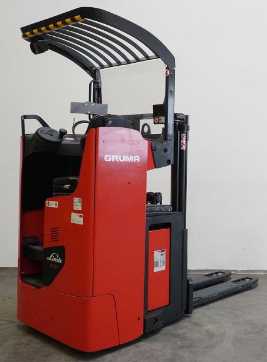 Wózki widłowe używane LINDE D 12 RW 1164-02 ELEKTRO HOCHHUBWAGENFAHRERSITZ (12927842)