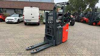 Wózki widłowe używane LINDE D 12 SP , Linde Refurbished ELEKTRO MITTELHUBKOMMISSIONIERER (13074629)