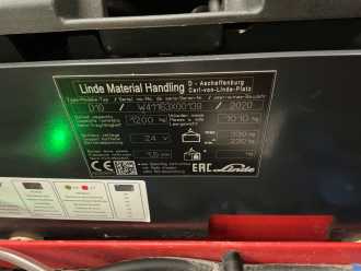 Wózki widłowe używane LINDE D10 ELEKTRO HOCHHUBKOMMISSIONIERER (13028232)