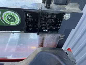 Wózki widłowe używane LINDE D12AP ELEKTRO HOCHHUBWAGENFAHRERSTAND (13074213)