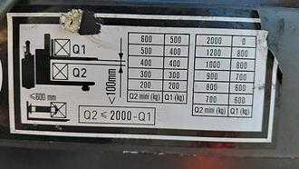 Wózki widłowe używane LINDE D12HPAP ELEKTRO HOCHHUBWAGENDEICHSEL (13015636)