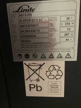 Wózki widłowe używane LINDE D12HPSP ELEKTRO HOCHHUBKOMMISSIONIERER (13062409)
