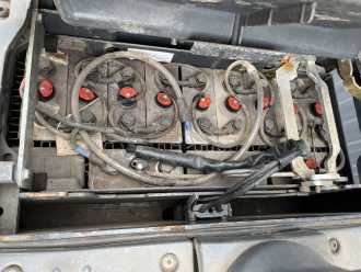 Wózki widłowe używane LINDE D12HPSP ELEKTRO HOCHHUBWAGENFAHRERSTAND (13065737)