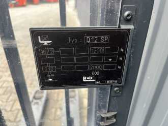 Wózki widłowe używane LINDE D12SP ELEKTRO HOCHHUBWAGENFAHRERSTAND (13067529)