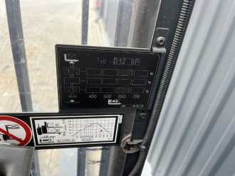 Wózki widłowe używane LINDE D12SP ELEKTRO HOCHHUBWAGENFAHRERSTAND (13067532)