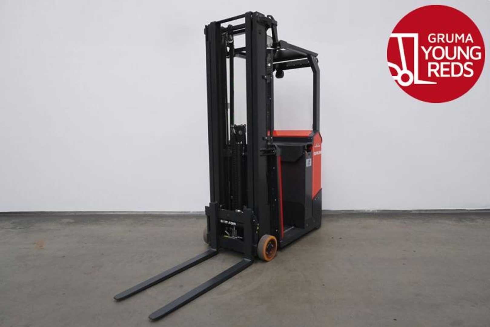 Wózki widłowe używane LINDE E 10 8917 ELEKTRO DREIRADFRONTSTAPLER (13043449)