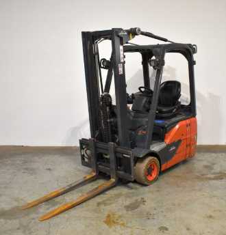 Wózki widłowe używane LINDE E 14 EVO 386-02 ELEKTRO DREIRADFRONTSTAPLER (12945814) backdrop