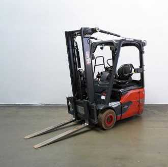 Wózki widłowe używane LINDE E 14 EVO 386-02 ELEKTRO DREIRADFRONTSTAPLER (12981067) backdrop