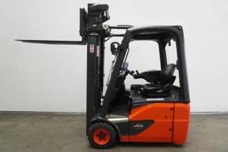 Wózki widłowe używane LINDE E 14 EVO 386-02 ELEKTRO DREIRADFRONTSTAPLER (13073314)
