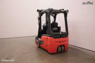Wózki widłowe używane LINDE E 15 ELEKTRO DREIRADFRONTSTAPLER (12977576)