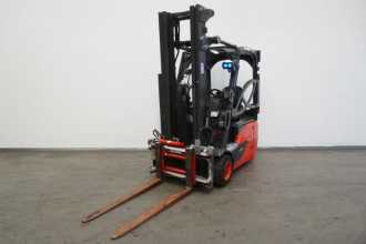 Wózki widłowe używane LINDE E 16 C 386-02 EVO ELEKTRO DREIRADFRONTSTAPLER (13036079) backdrop