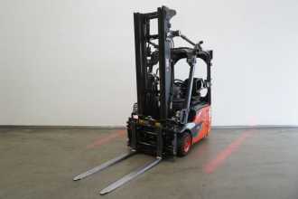 Wózki widłowe używane LINDE E 16 C EVO 386-02 ELEKTRO DREIRADFRONTSTAPLER (13068878) backdrop