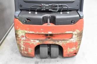Wózki widłowe używane LINDE E 16 L - 02 /58121/ ELEKTRO DREIRADFRONTSTAPLER (13052411)