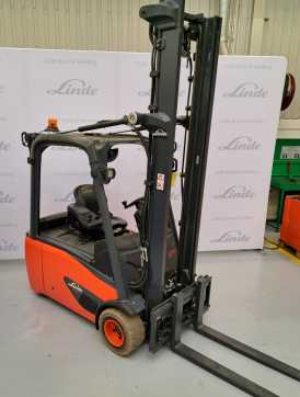 Wózki widłowe używane LINDE E 20 L EVO ELEKTRO DREIRADFRONTSTAPLER (12949328)