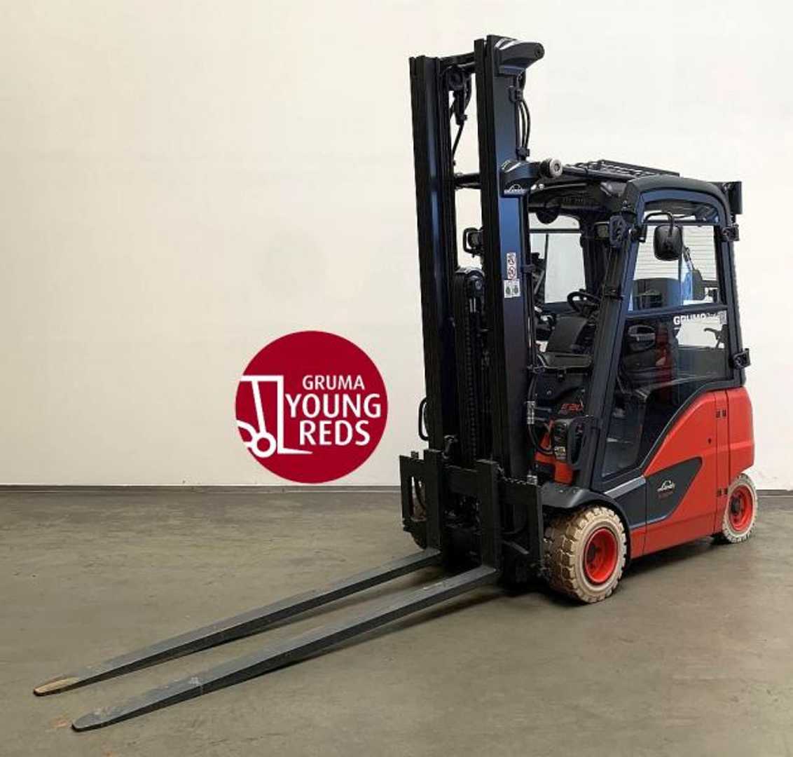 Wózki widłowe używane LINDE E 20 PH EVO 386-02 ELEKTRO VIERRADFRONTSTAPLER (13008004)