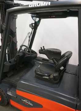 Wózki widłowe używane LINDE E 25 L 387 ELEKTRO VIERRADFRONTSTAPLER (12837694)