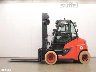 Wózki widłowe używane LINDE E 70 ELEKTRO VIERRADFRONTSTAPLER (12969027) backdrop