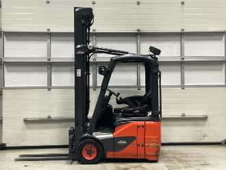 Wózki widłowe używane LINDE E12-02 ELEKTRO DREIRADFRONTSTAPLER (13017105)