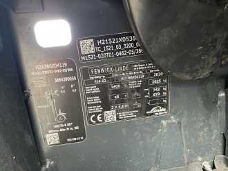 Wózki widłowe używane LINDE E14-02 ELEKTRO DREIRADFRONTSTAPLER (13058689)