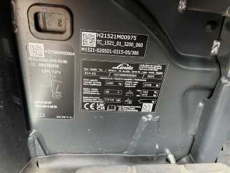 Wózki widłowe używane LINDE E14-02 ELEKTRO DREIRADFRONTSTAPLER (13060520)