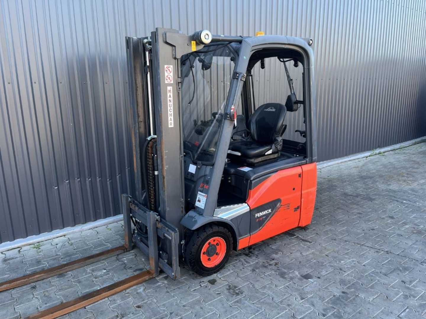 Wózki widłowe używane LINDE E14-02 ELEKTRO DREIRADFRONTSTAPLER (13061050)